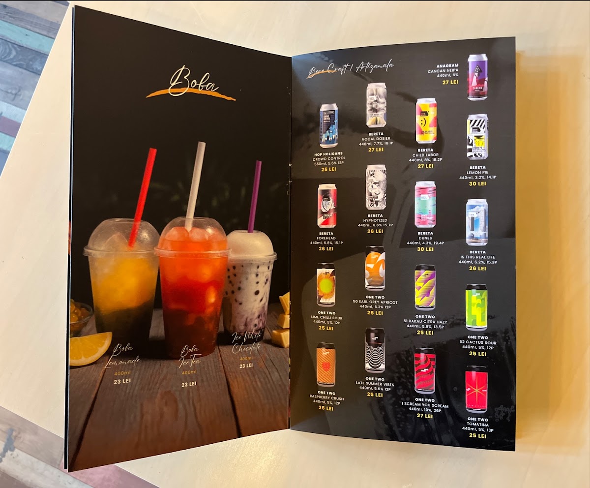 STAY - Coffee Bar Menu - Image 1