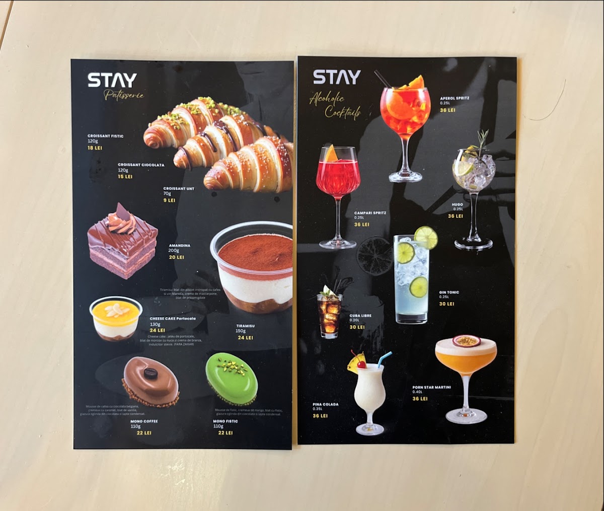 STAY - Coffee Bar Menu - Image 4
