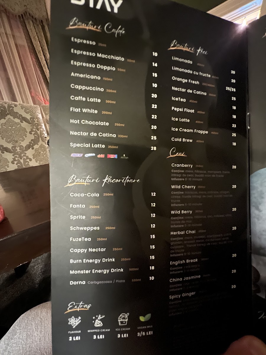 STAY - Coffee Bar Menu - Image 6